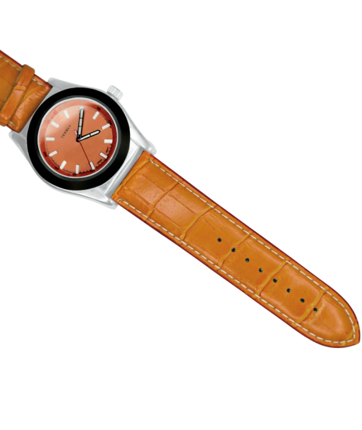 Montre avec bracelet orange d'Europe débarque