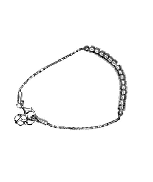 Bracelet argent 925 avec rondelles sur le dessus 2 - 3 jours ouvrés.