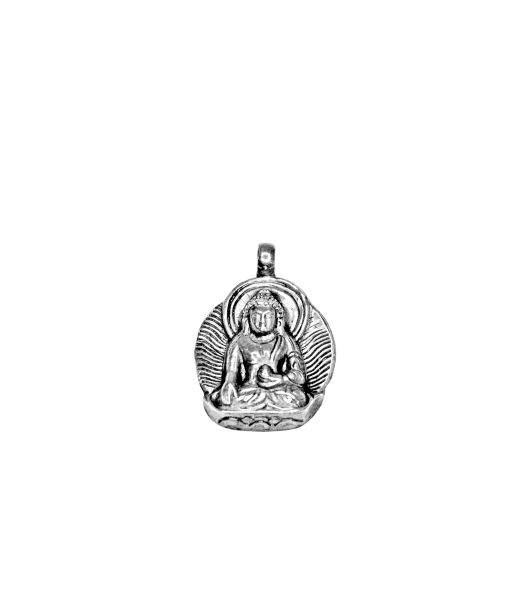 Pendentif Bouddha en argent 925 Amélioration de cerveau avec